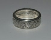 Indian Half Rupee Coin Ring