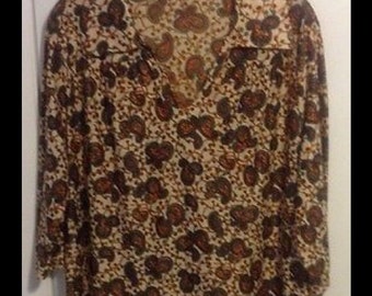 Vintage Paisley Top