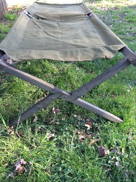 Vintage Military Cot