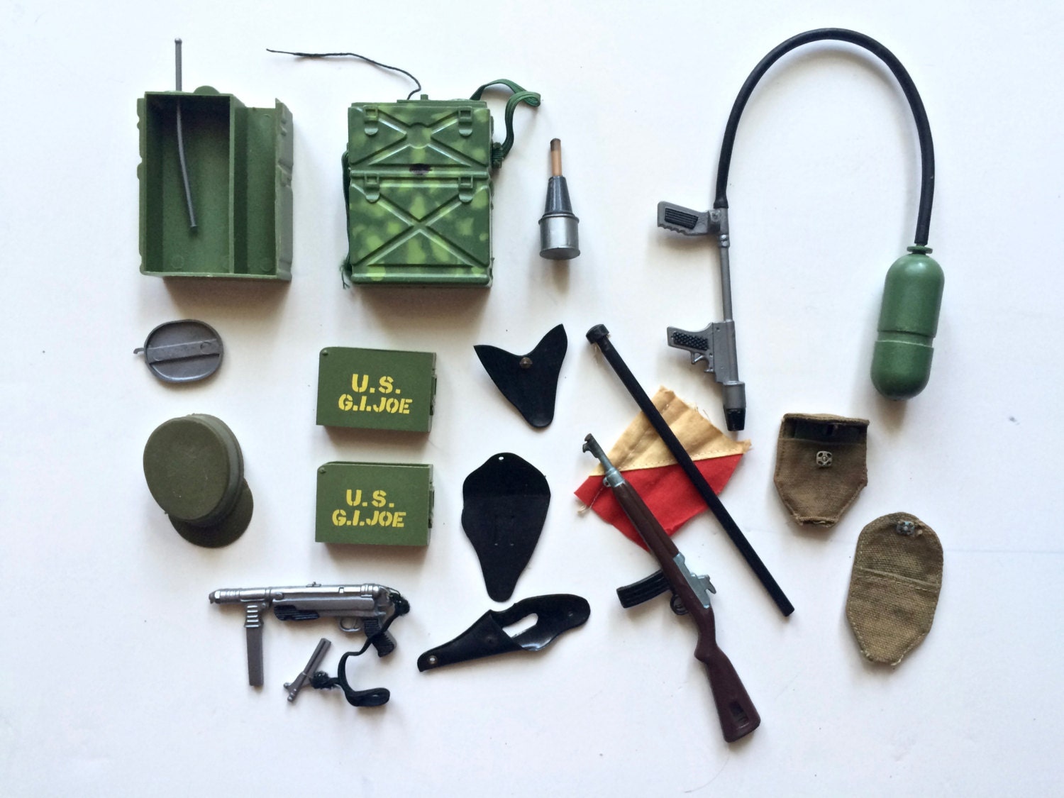 Vintage 1964 G.I. Joe Accessories by SecondHandHunting on Etsy