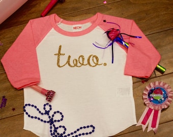 Girls Second Birthday Shirt, Girls Second Birthday, 2nd Birthday Shirt; Girls 2nd Birthday, Two, Two Birthday Shirt