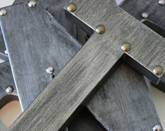 Metal Letters, Metal Signs, Custom Metal Signs, Rustic Letters, Rustic Wall Decor, Industrial Letters, Industrial Rustic, Gold Metal Letters