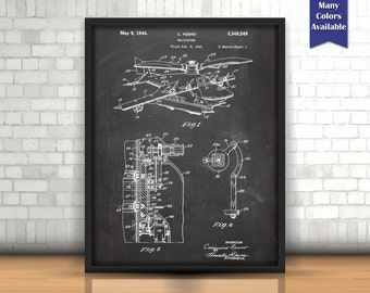 early helicopter patent poster helicopter decor aviation decor airplane nursery aviation wall - Aviation Decor early helicopter patent poster helicopter decor aviation decor airplane nursery aviation wall - Aviation Decor