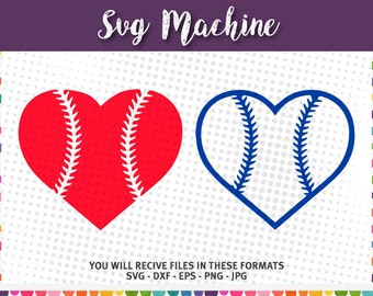 Free Free 183 Free Baseball Heart Svg SVG PNG EPS DXF File