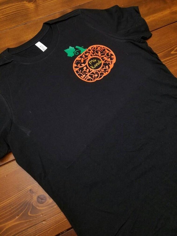 monogram pumpkin shirt