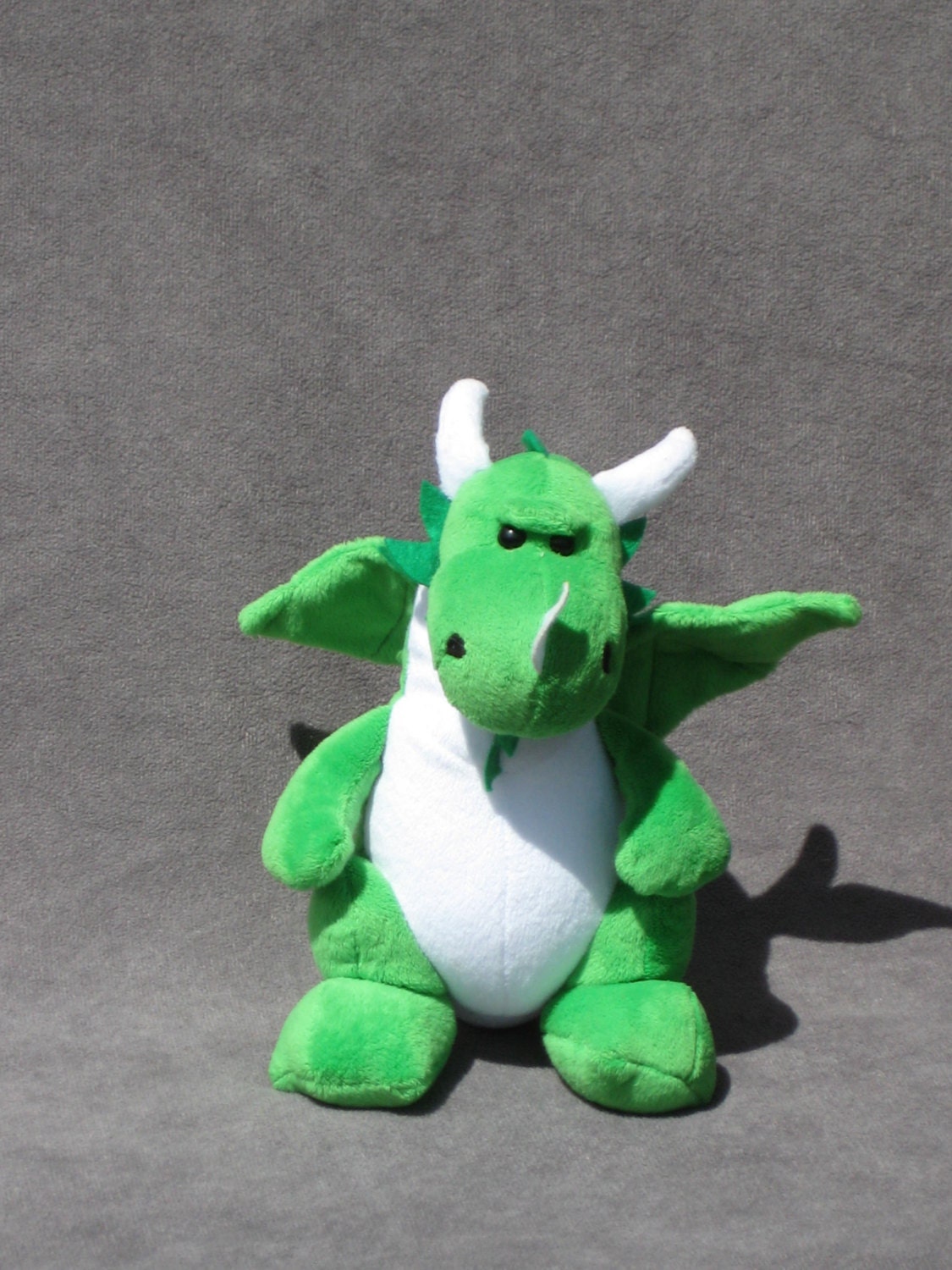 weighted dragon plush