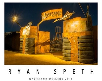 20x24 WASTELAND WEEKEND Poster