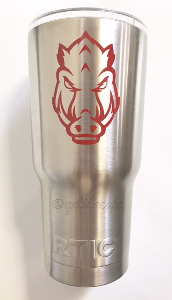 Arkansas Front Facing Razorback Decal Sticker For by ctsdecals