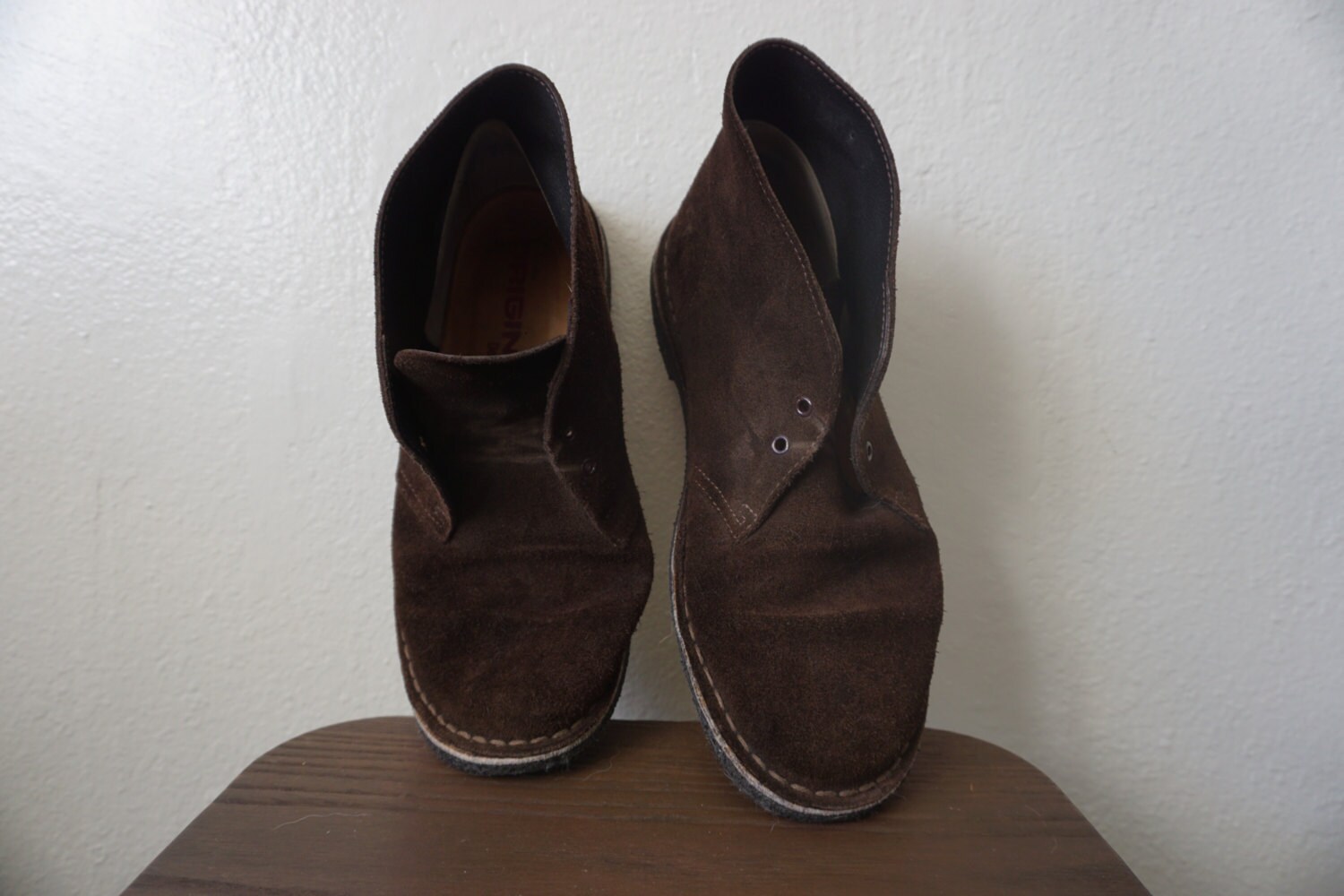 clarks desert boots dark brown