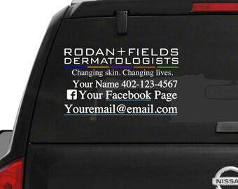 Rodan and fields Car Decal