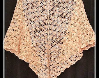Crochet shawl