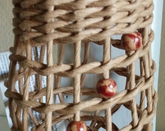 Beaded Garlic Baskets - 3 bead choices