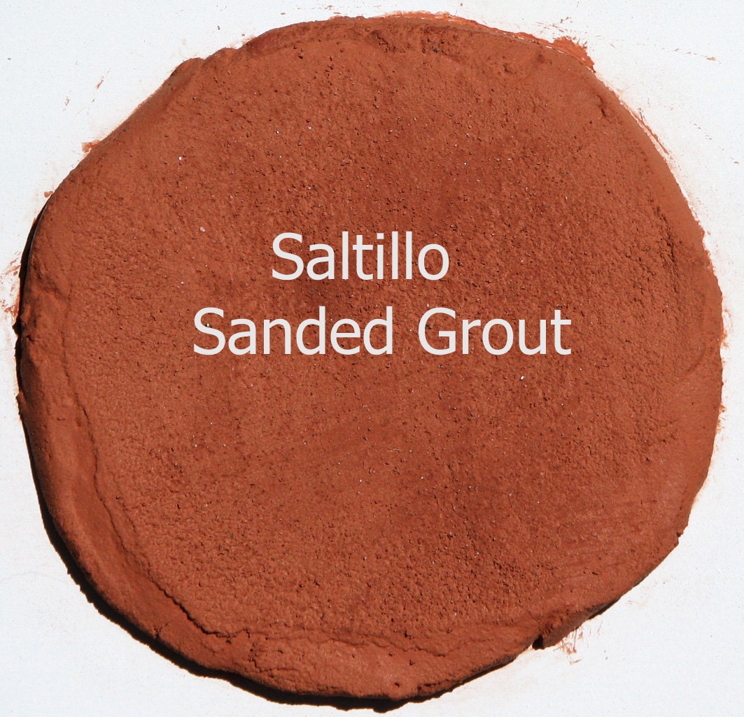 Desert SALTILLO 1 Pound Mosaic Tile Grout Burnt Orange Brown