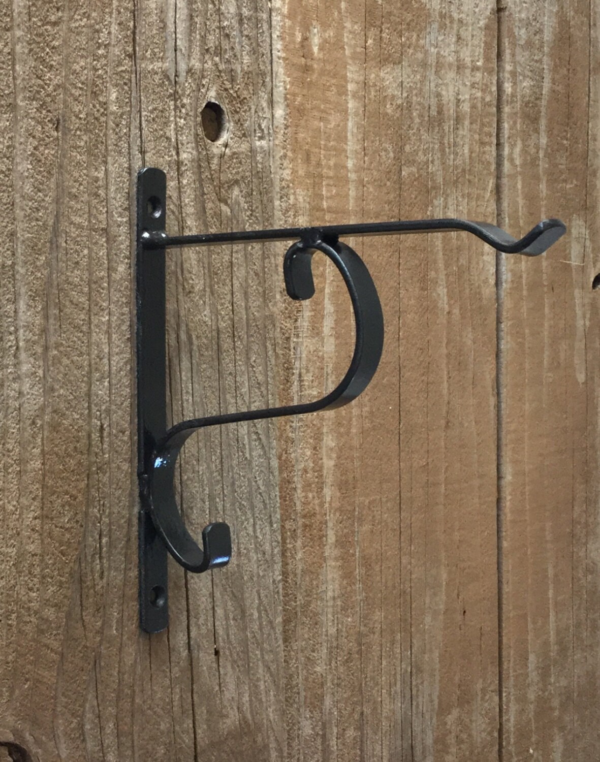 Handmade Plant Hook Scroll Wall Hook Plant by DarkRidgeCreations