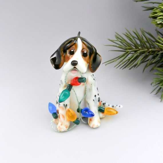 bluetick coonhound figurine