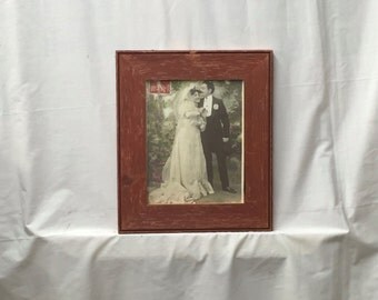 SHABBY ARCHITECTURAL Chic Salvaged Recycled Barn Wood Photo Picture Frame 8x10 376-16