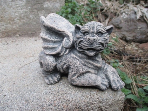 sandstone dog figurines