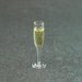Glass of Champagne (1:12th scale)