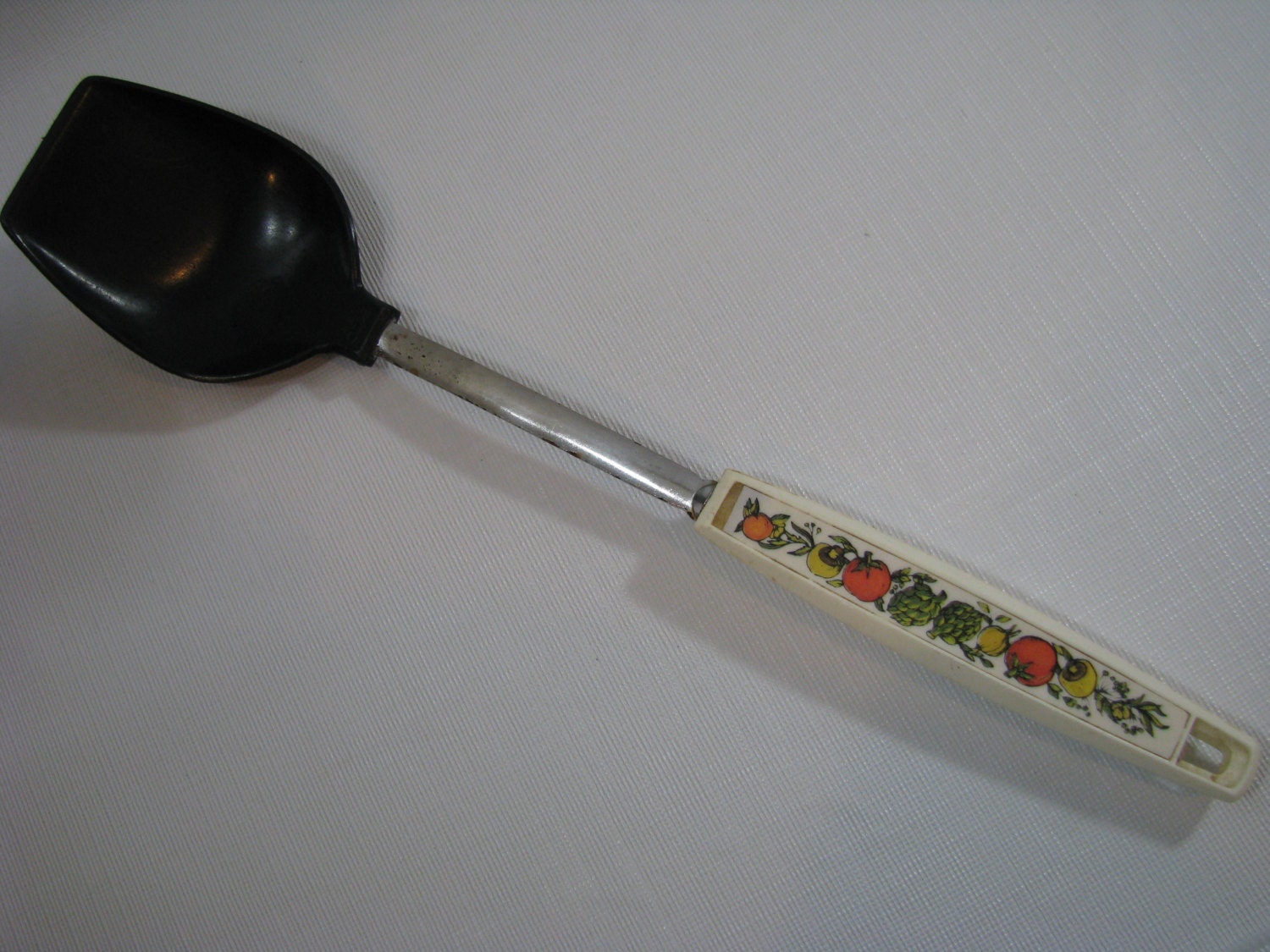 Vintage Ekco Spice of Life Basting Serving Spoon Utensil Heat