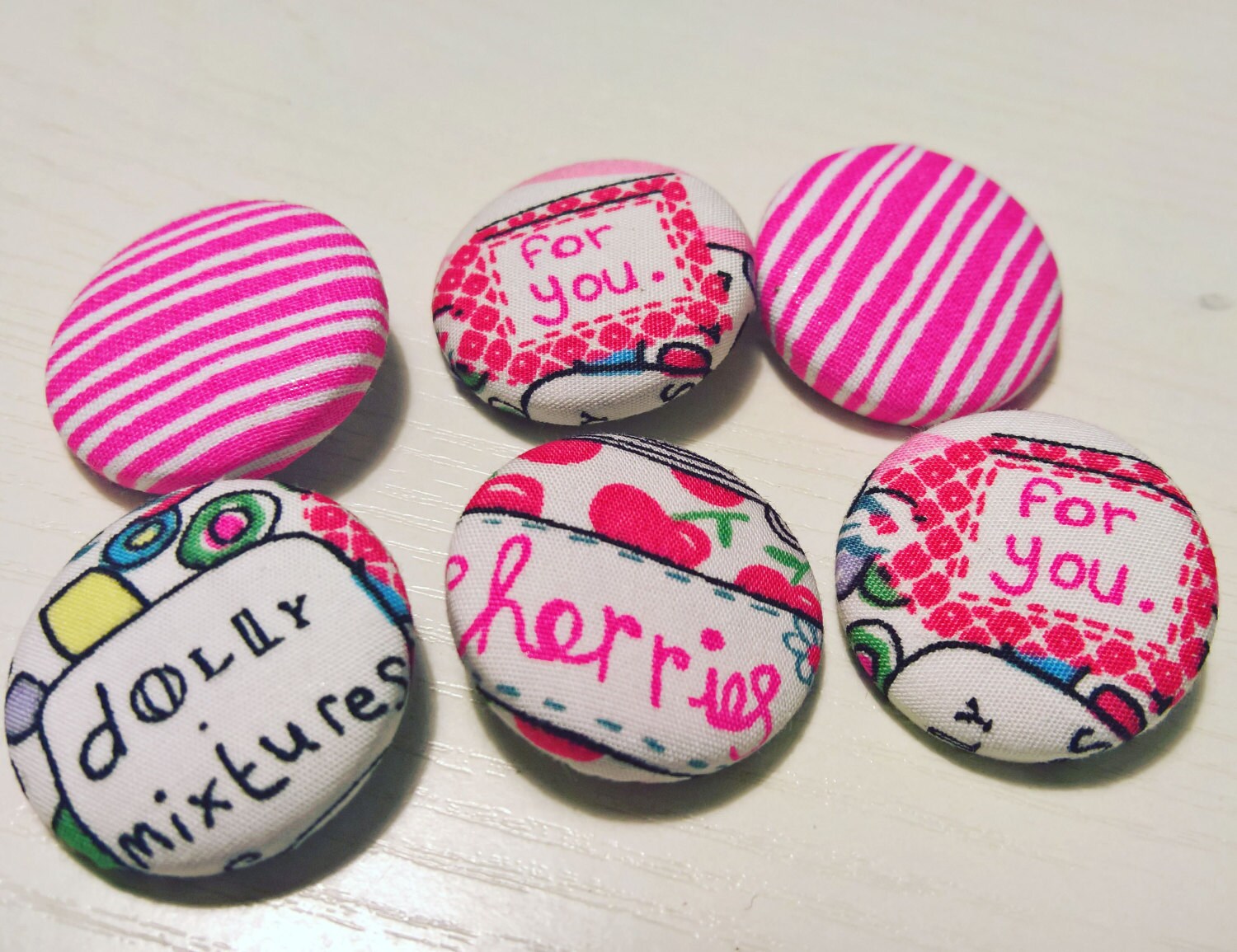 cute buttons