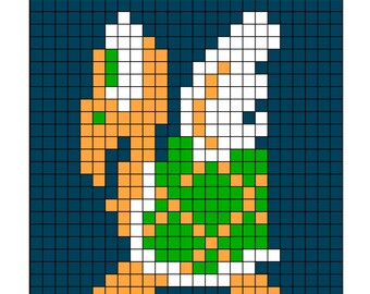 Instant Download The Legend of Zelda Big Key Bead by ArtOfGaneneK