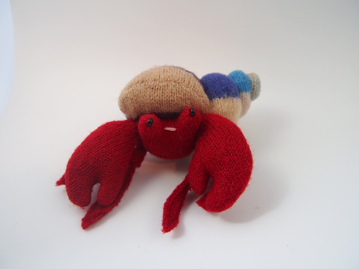 hermit crab soft toy