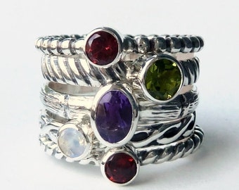 Stacking rings and more... by GizmosTreasures on Etsy