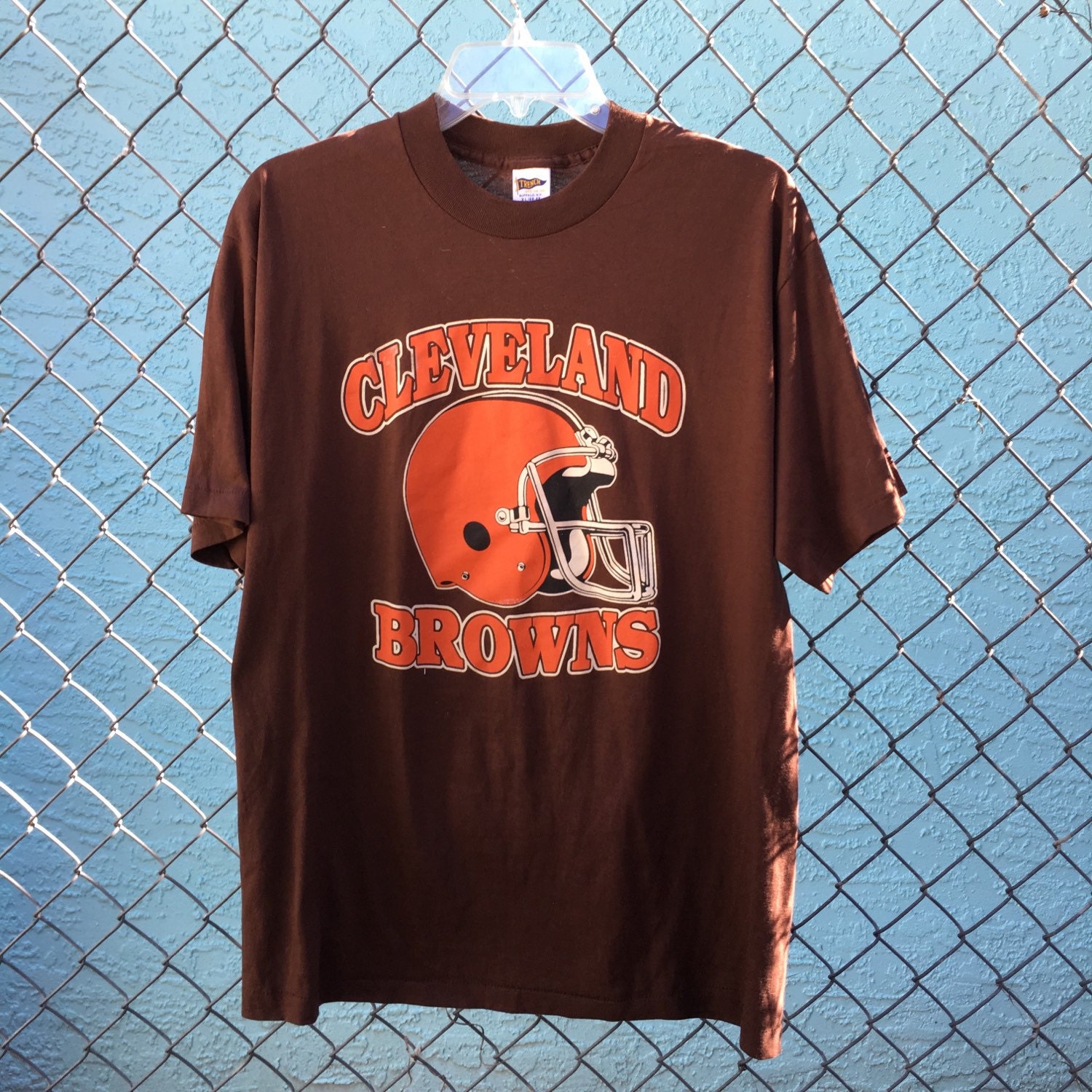 vintage Cleveland Browns Tshirt 1970s 80s Size XL