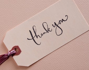 Calligraphy Thank you Stamp
