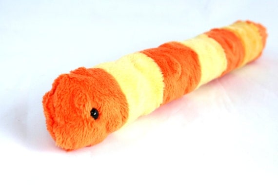 slimy the worm plush