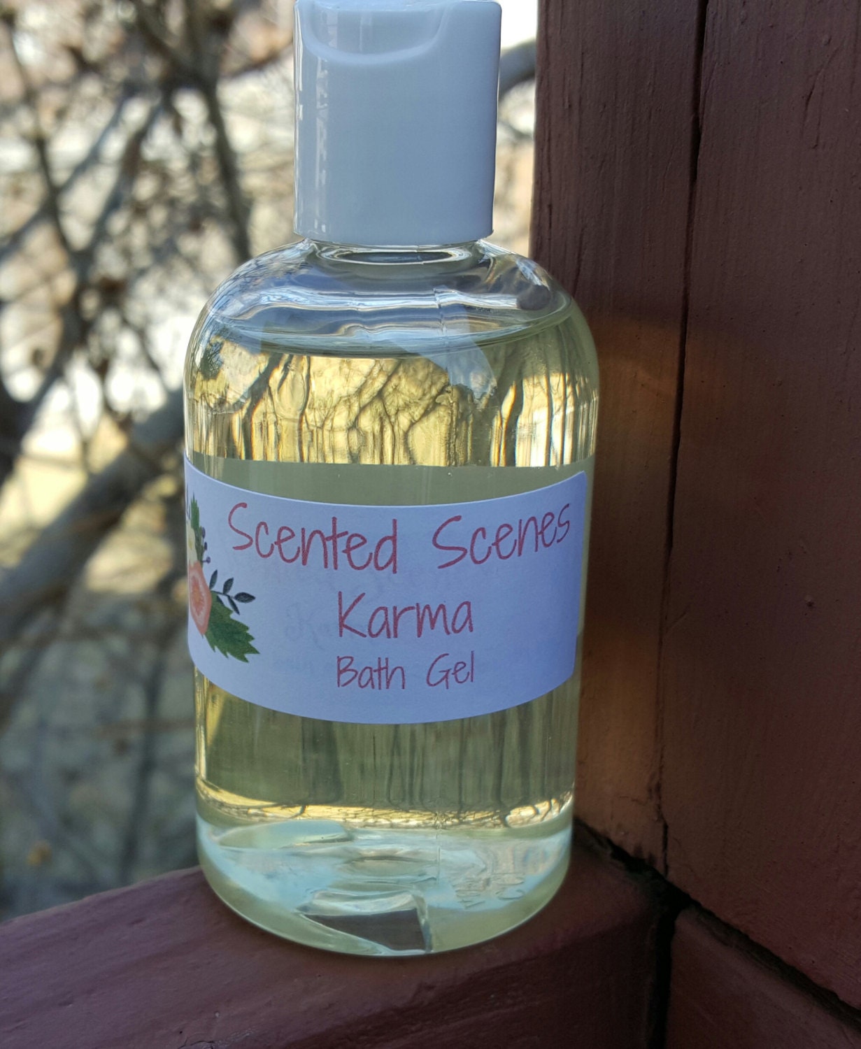 Bath Gel Karma dye free bath gel with essential oils eco