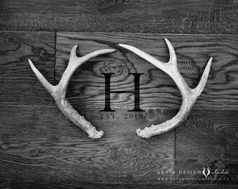 Family Monogram Wall Decor, Rustic Name Print, Family Established Print, Modern Home Decor, Custom Family Name Sign, New House Gift, Artwork
