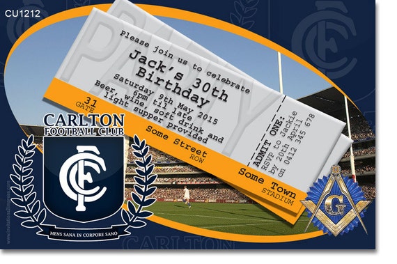 carlton football club birthday