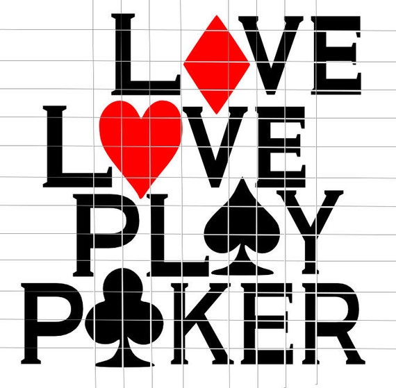 Download Live Love Play Poker T Shirt Design SVG Cutting File