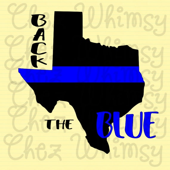 Download Back the Blue SVG. Thin Blue Line SVG, Texas Thin Blue ...