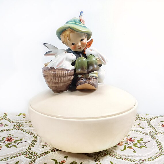 Items similar to Hummel Candy Dish, Little Playmates, TMK3 on Etsy