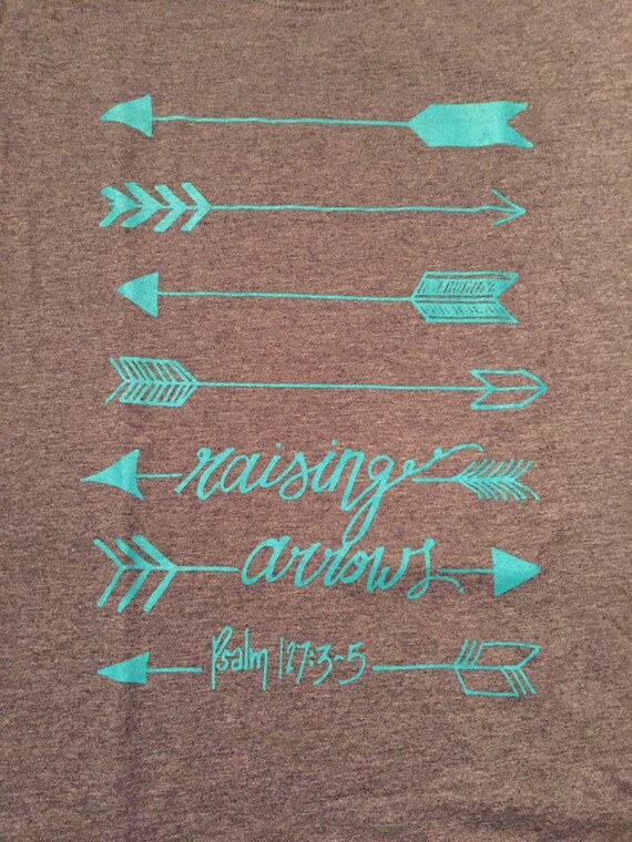 love shirt etsy Raising Shirt T Arrows XL