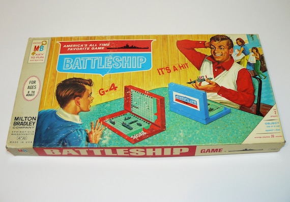 1967 Battleship Naval Action Game You Sunk My Battleship