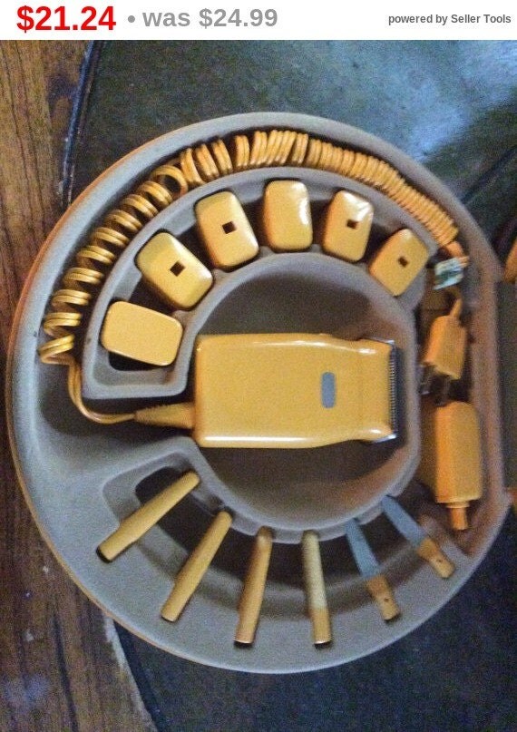 Vintage Lady Norelco Home Beauty Salon working condition 1970s complete