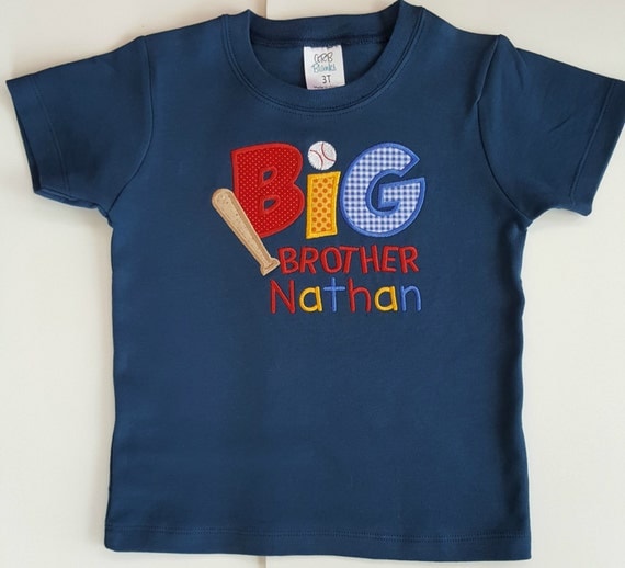 baseball big brother shirt