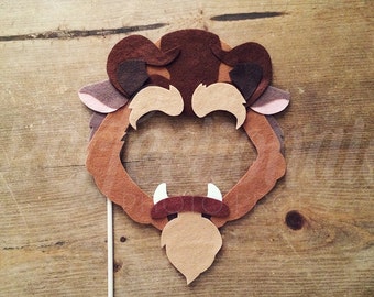 Beast Mask Photo Booth Prop | Beast Prop