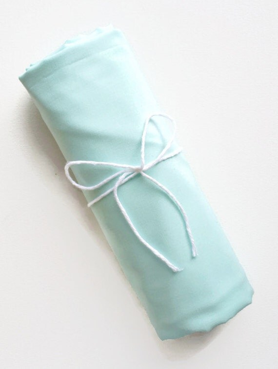 Fitted Crib Sheet Spearmint Solid Crib Sheet Flat Crib by ModFox