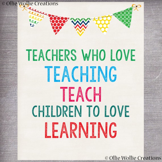 Teacher Appreciation Printable 8x10