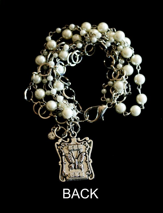 KDBridalVintageJewelry Gift For Her, Bracelet, Made with Vintage