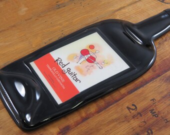 Melted Bottle Cheese Board - Red Guitar Wine