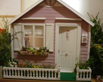 Dollhouse decorated.1:6 for blythe, pullip, momoko, barbie, licca, azone, pure neemo etc