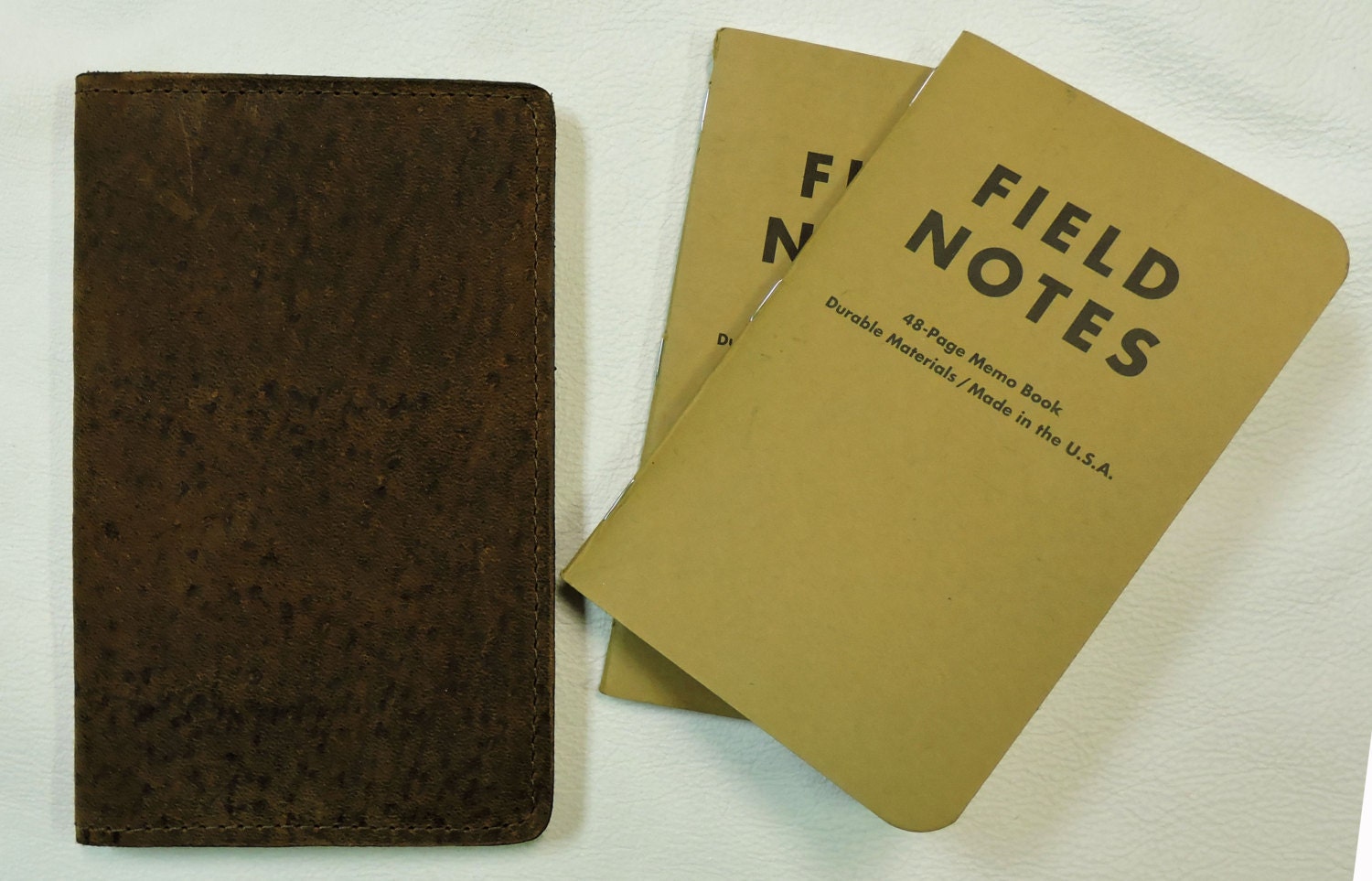 Leather Field Notebook Cover with Field by SpringfieldLeather