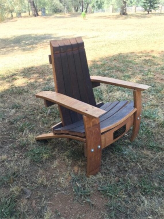 Wine Barrel Adirondack Child's Chair Woodworking Plans
