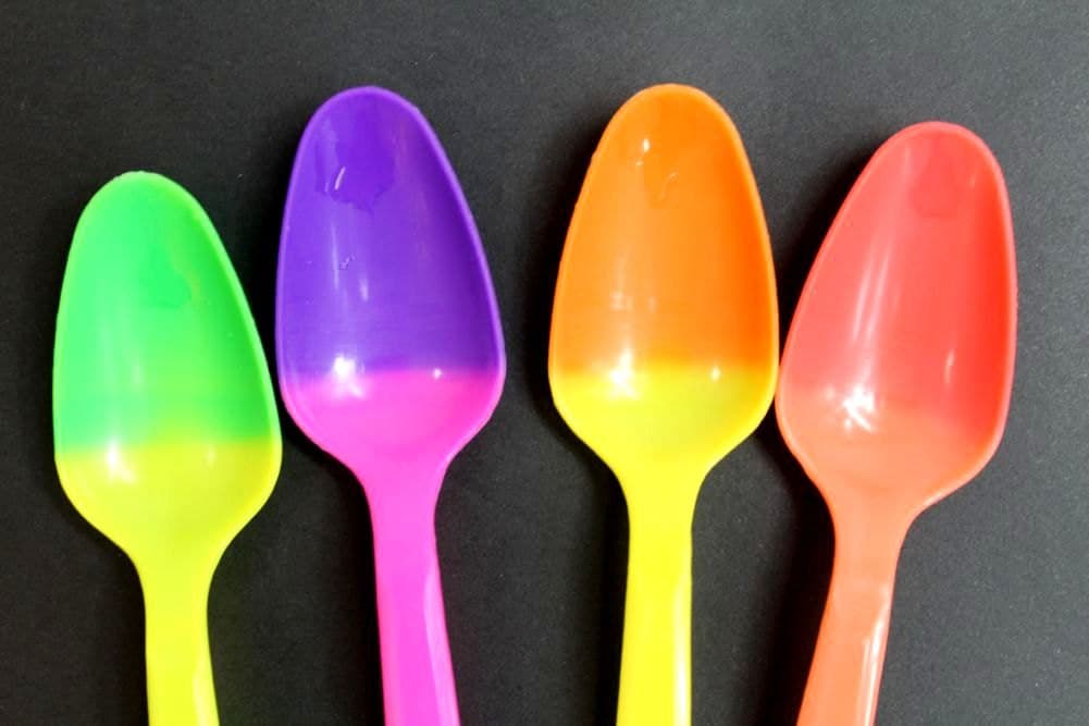 50pcs Awesome Color Changing Spoons 575 Inch Quality