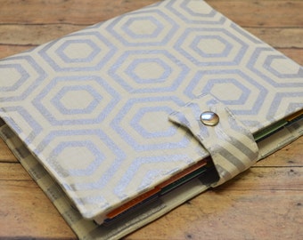 Planner Cover - in Heavy Metal fabric - F2